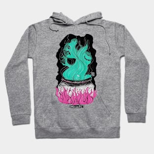 Cauldron ghost creepy spooky soul demon Hoodie